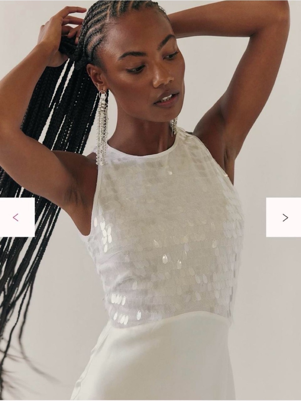 Third Form Sequin Tank Dress